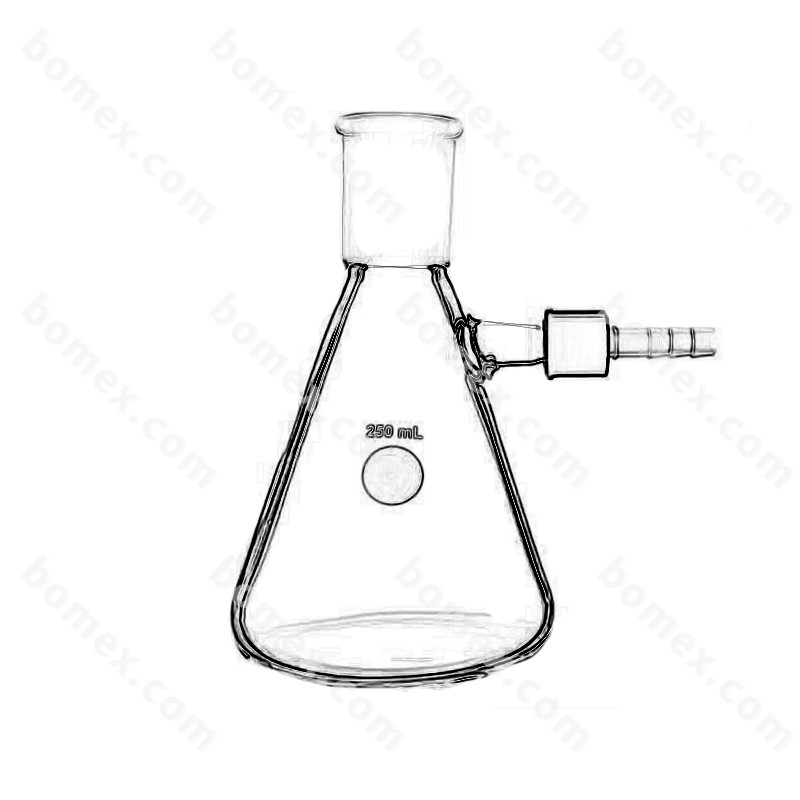 抽滤三角瓶，具GL14 可拆卸小咀接头